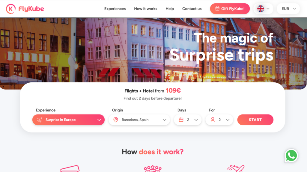 Image: Flykube Logo SERPs Text: "Explore Flykube’s innovative surprise travel with Blueringed Consultants’ O2C insights." Alt Text: "Flykube logo representing surprise travel packages reviewed by Blueringed Consultants."