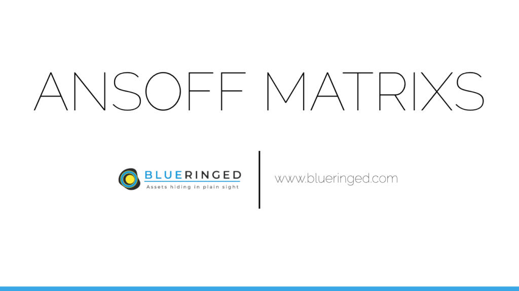BLUERINGED CONSULTANTS ANSOFF MATRIXS FREE DOWNLOAD PACK AND PROFESSIONAL INSIGHTS