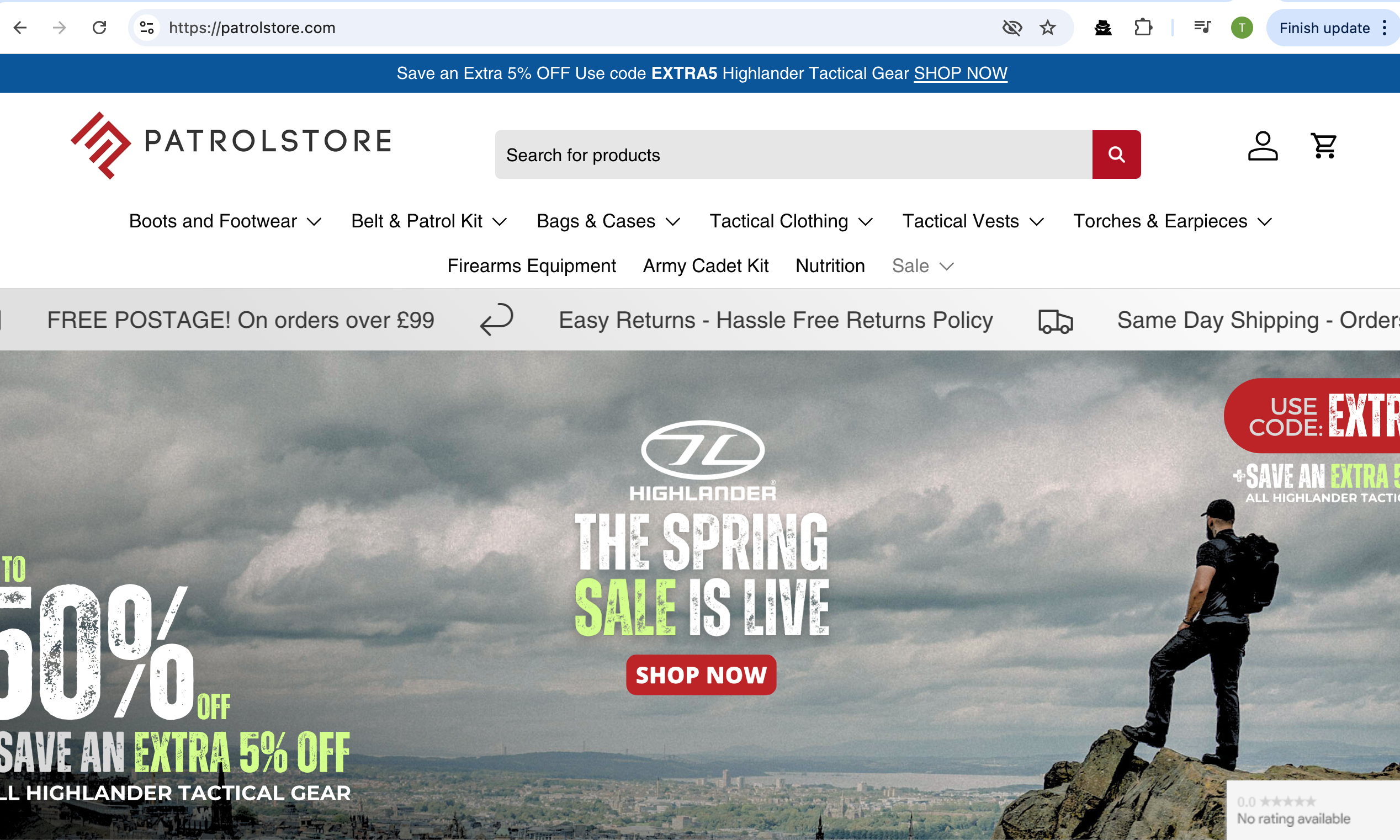 How Does Patrol Store Excel in Tactical Gear Retail?