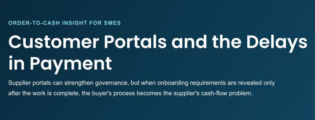 Customer Portals and the Delays in Payment